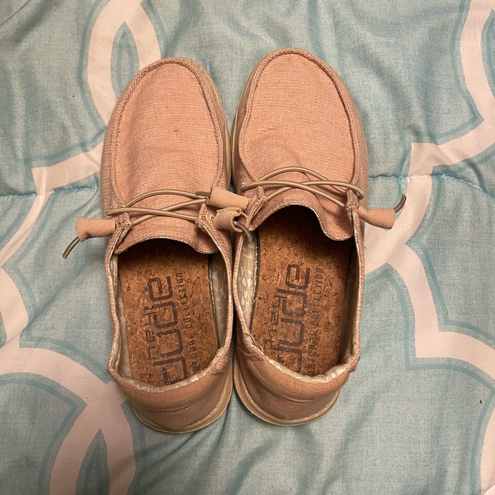 HEY DUDE Natural Collection Slip-Ons